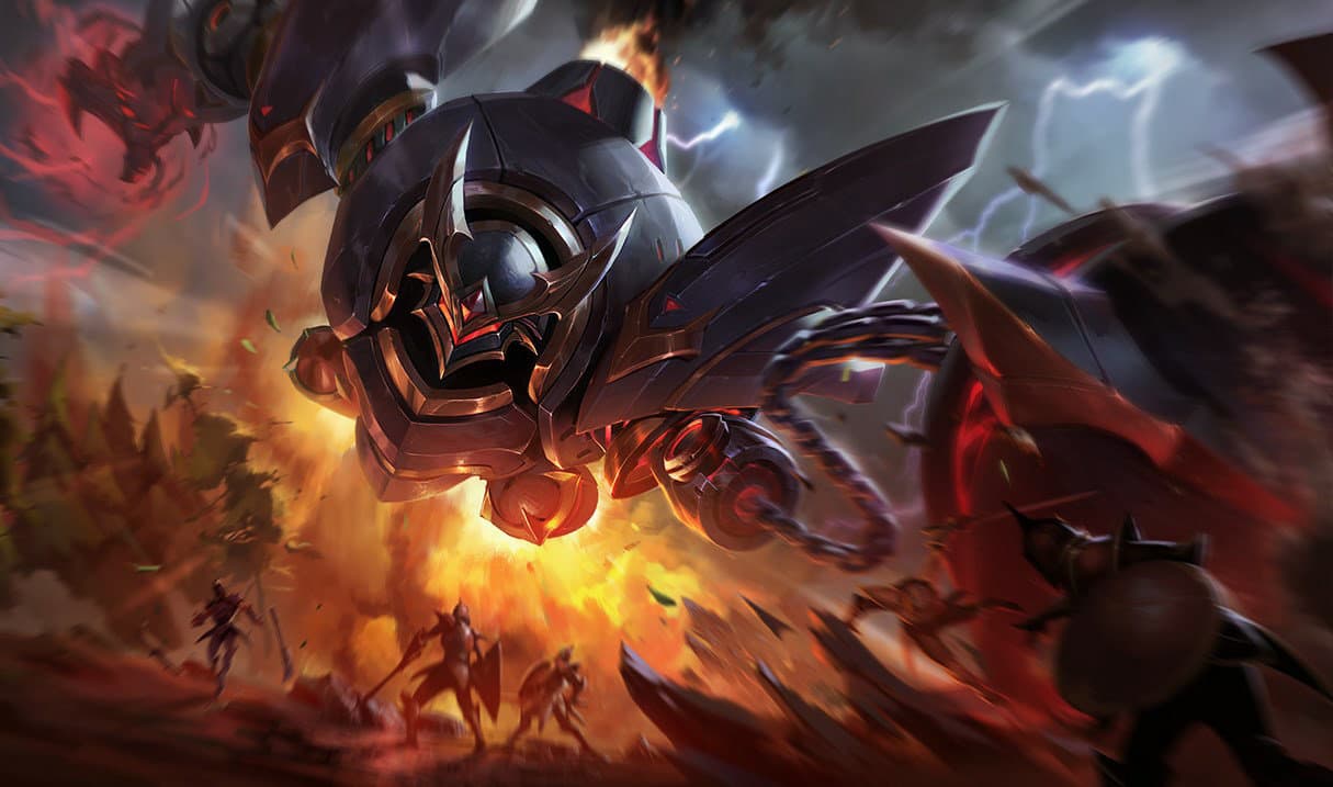 Blitzcrank Lanceiro Renegado