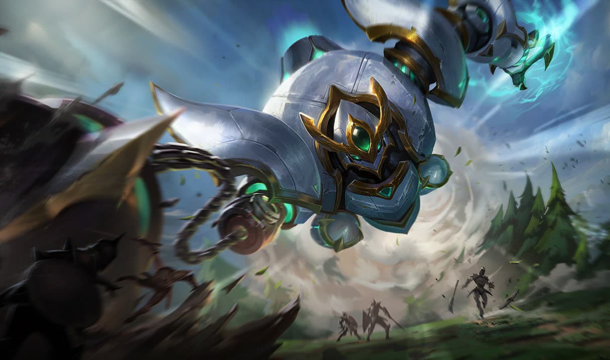Blitzcrank Lanceiro Redentor