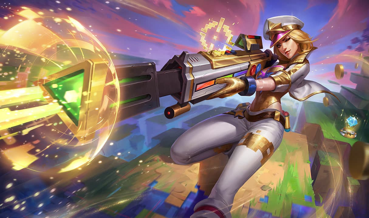 Caitlyn Fliperama Edição de Prestígio