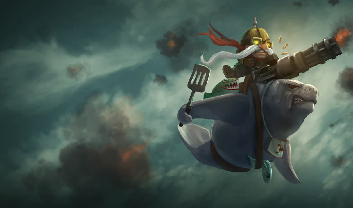Corki Montado em Urf