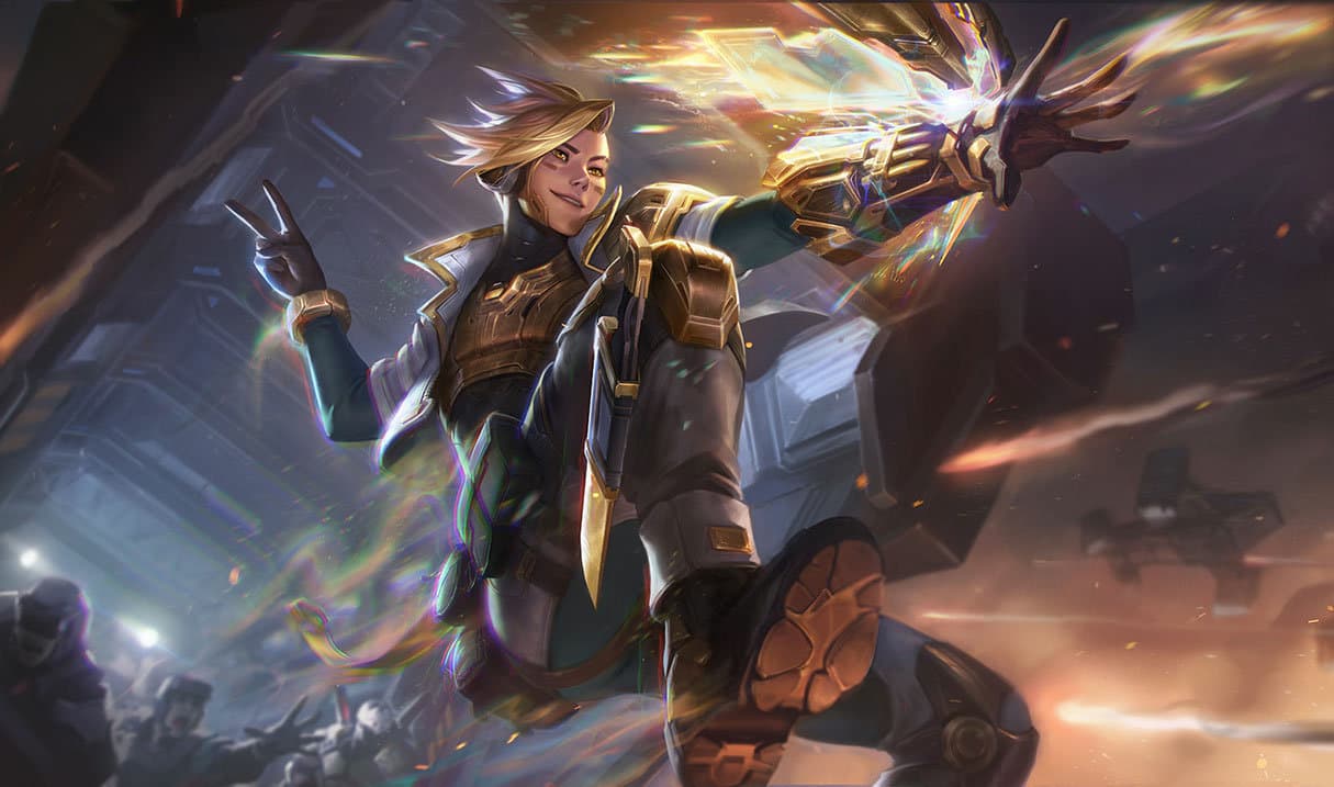Ezreal PsyOps Edição de Prestígio