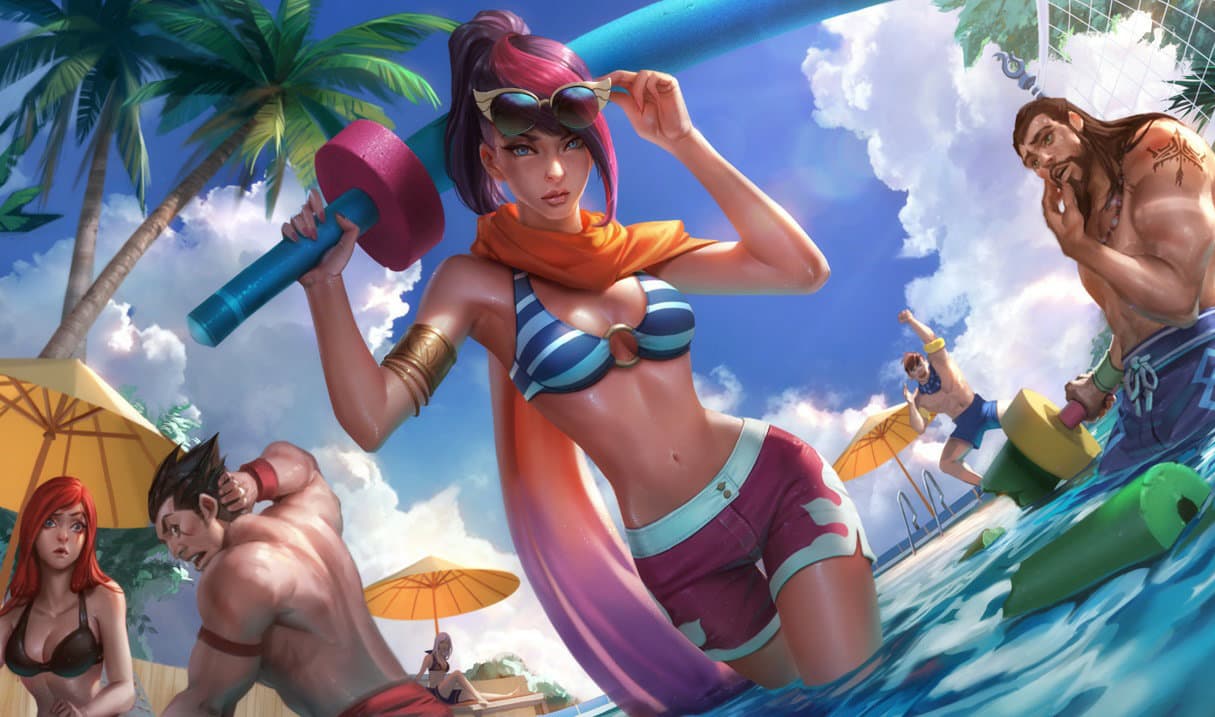 Fiora Curtindo o Verão