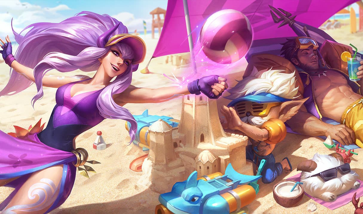 Heimerdinger Curtindo o Verão