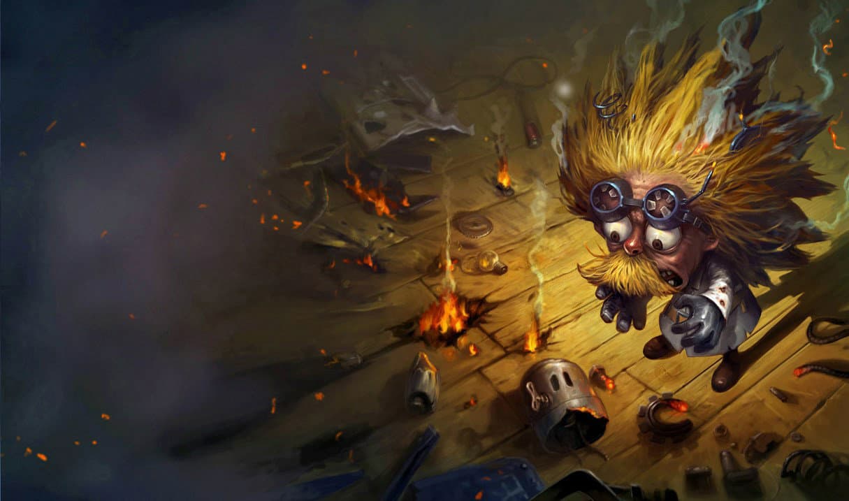 Heimerdinger em Manutenção