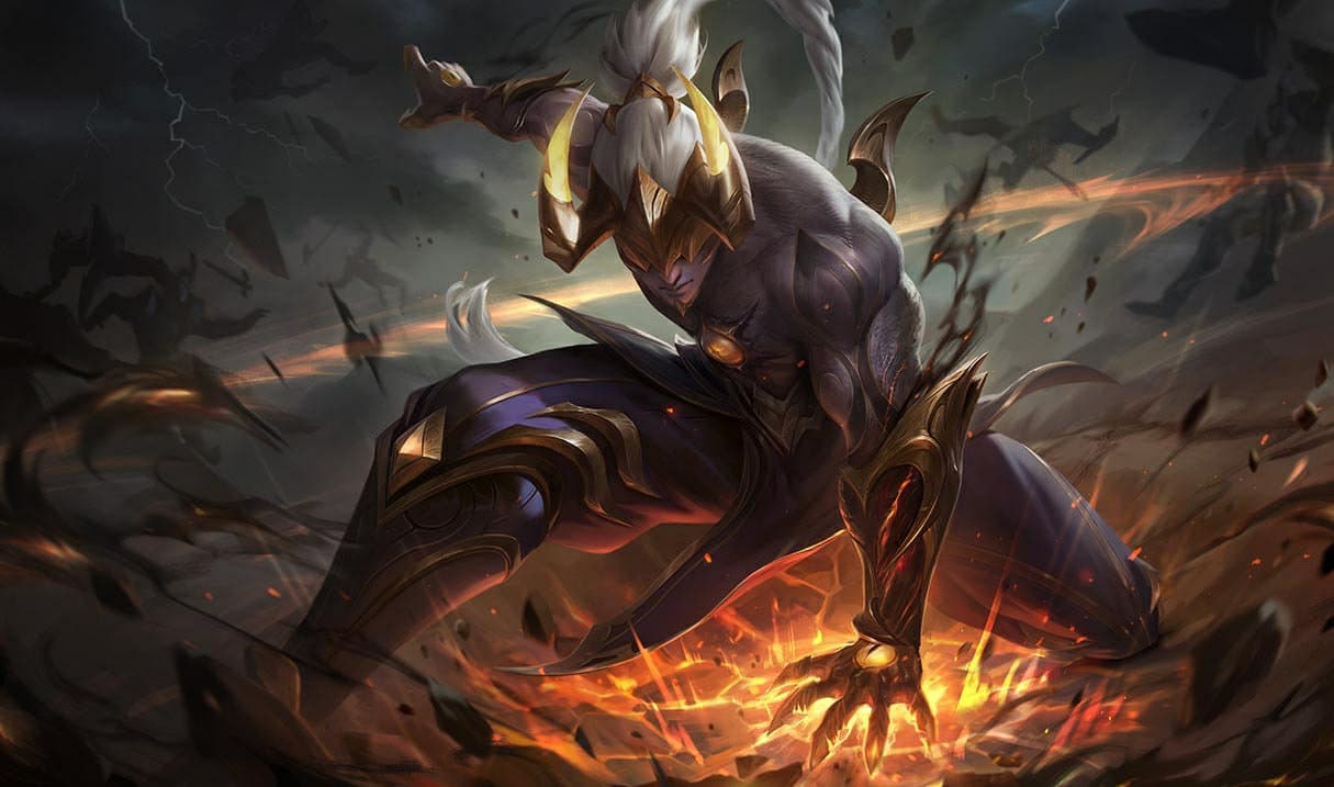 Lee Sin Emissário da Escuridão Edição de Prestígio