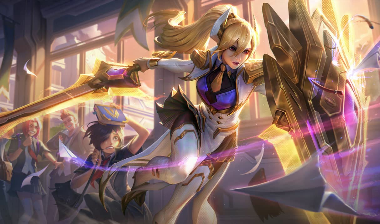 Leona Academia de Batalha Edição de Prestígio