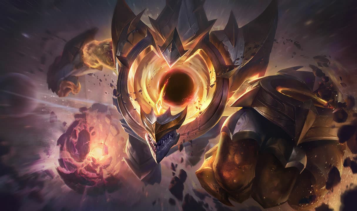 Malphite Estrela Negra Edição de Prestígio