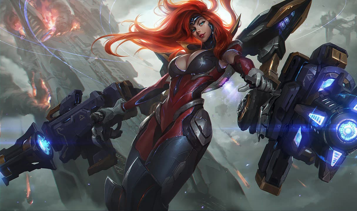 Miss Fortune Vingadora Exocósmica