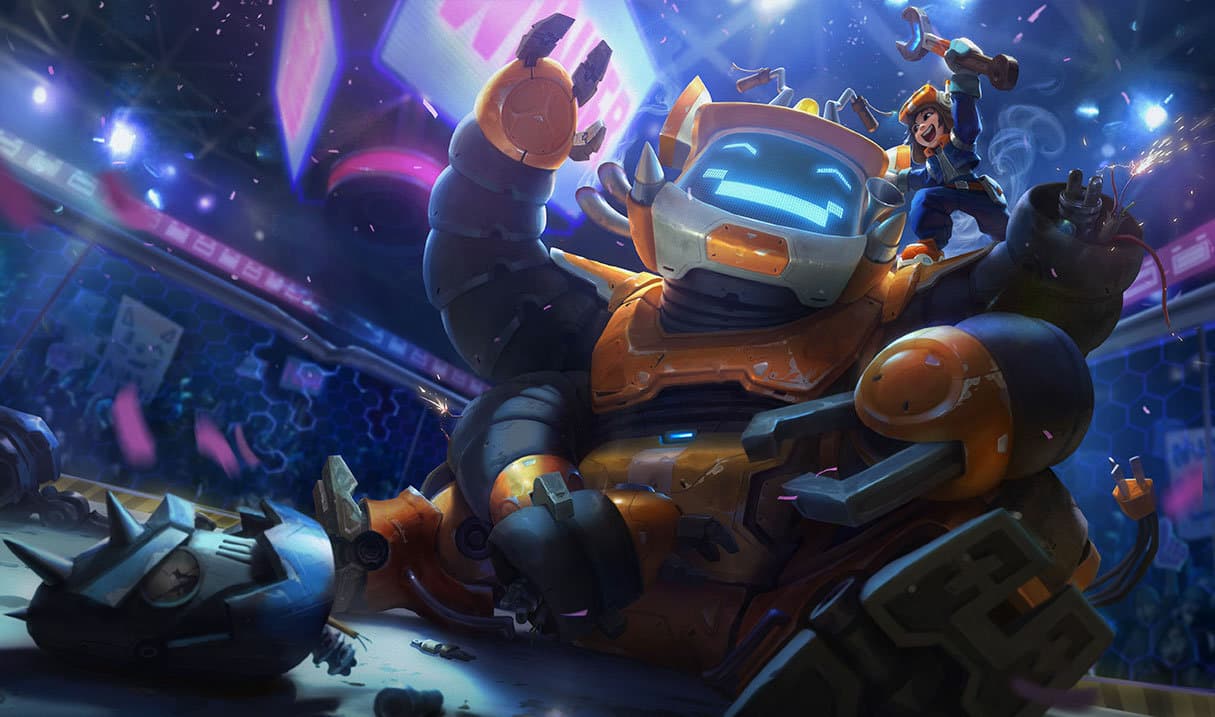Nunu e Willump Robótico