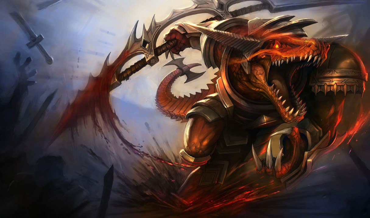 Renekton Fúria Sanguinária