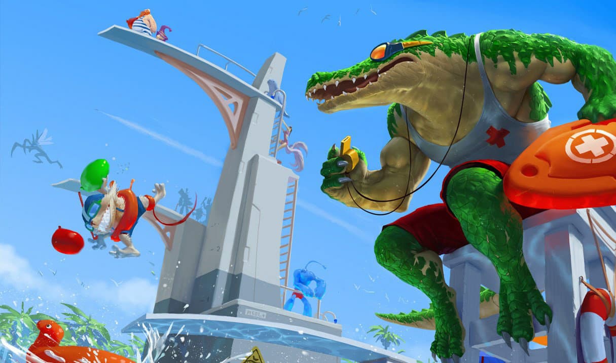 Renekton Curtindo o Verão