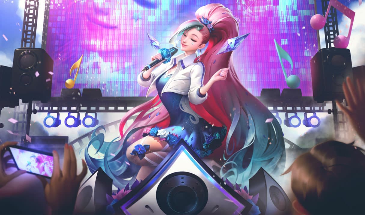 Seraphine K/DA ALL OUT Rumo ao Estrelato