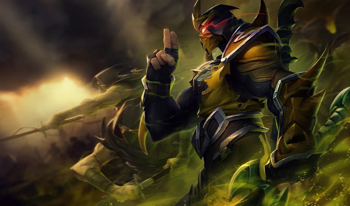 Shen de Armadura Dourada