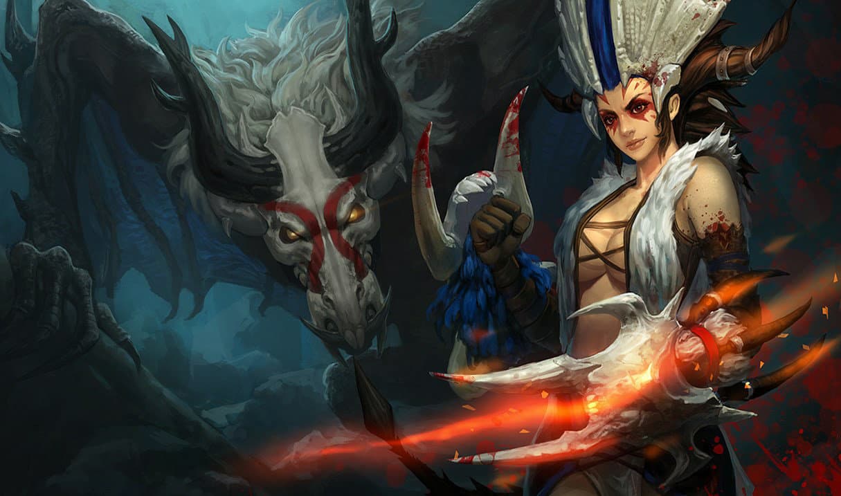 Shyvana Garras-de-Crânio