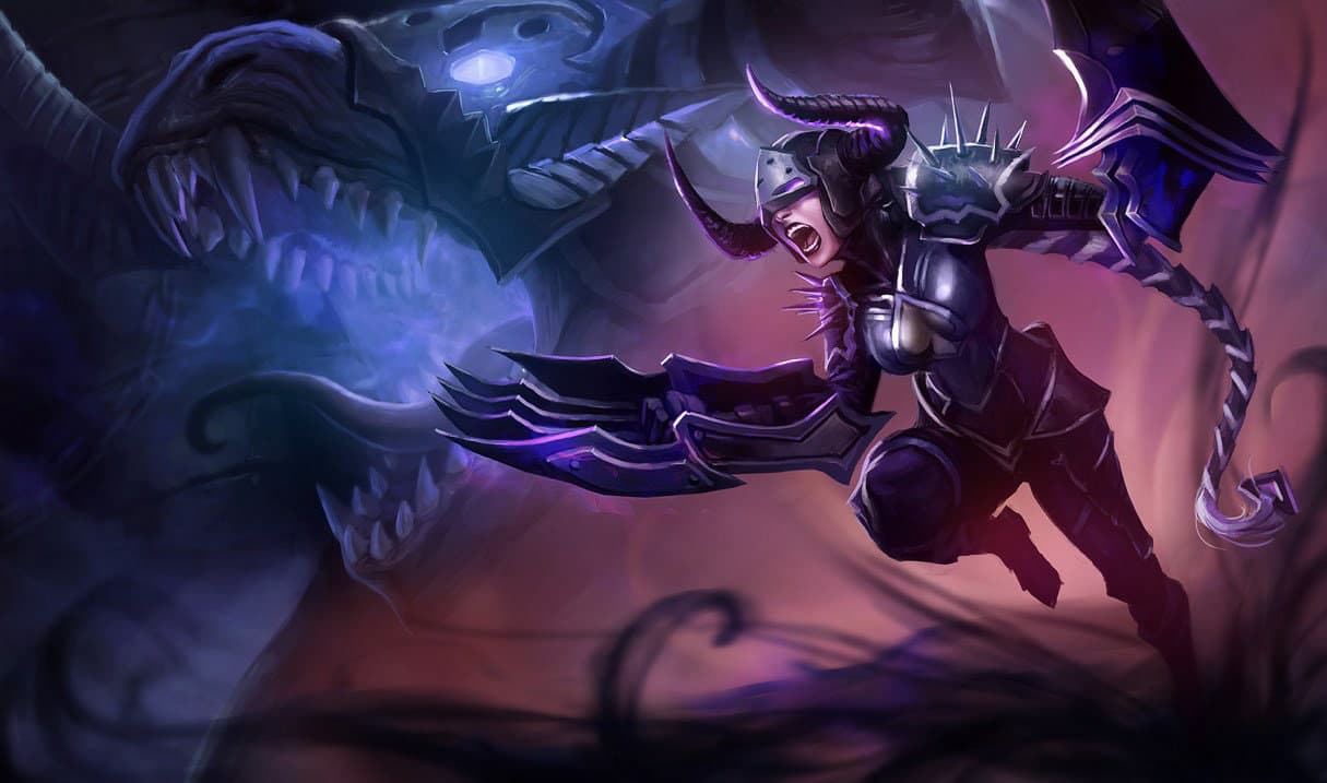 Shyvana Chamas Negras