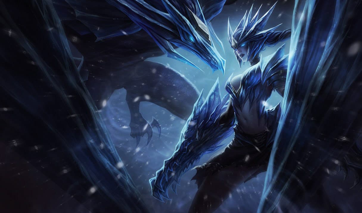 Shyvana Dragão de Gelo