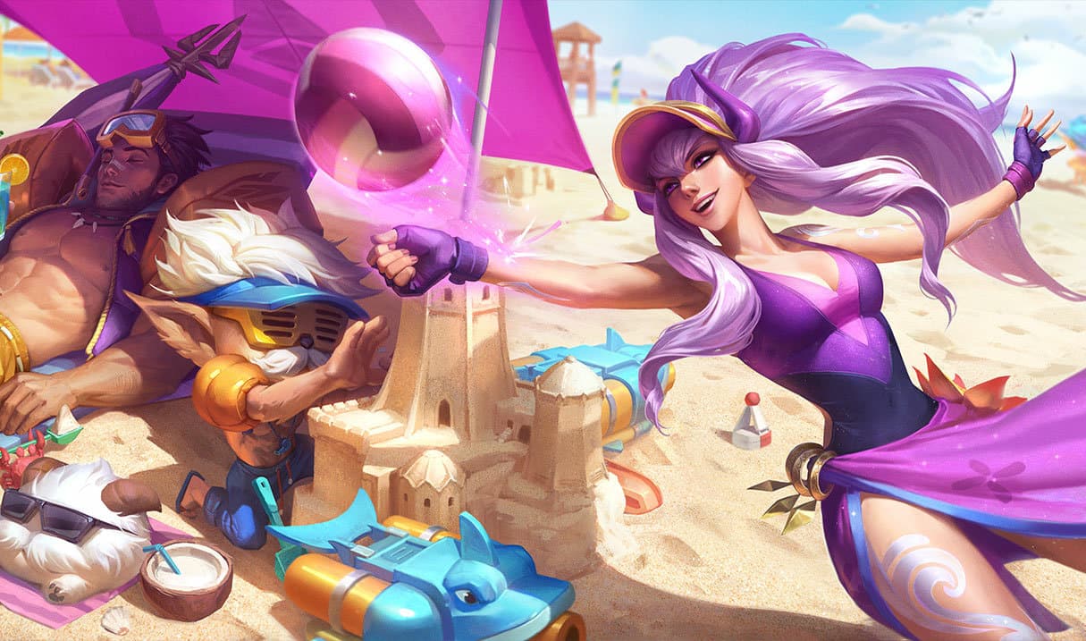 Syndra Curtindo o Verão