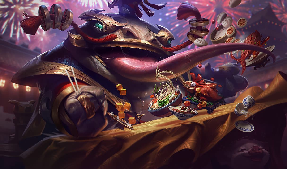 Tahm Kench Imperador das Moedas