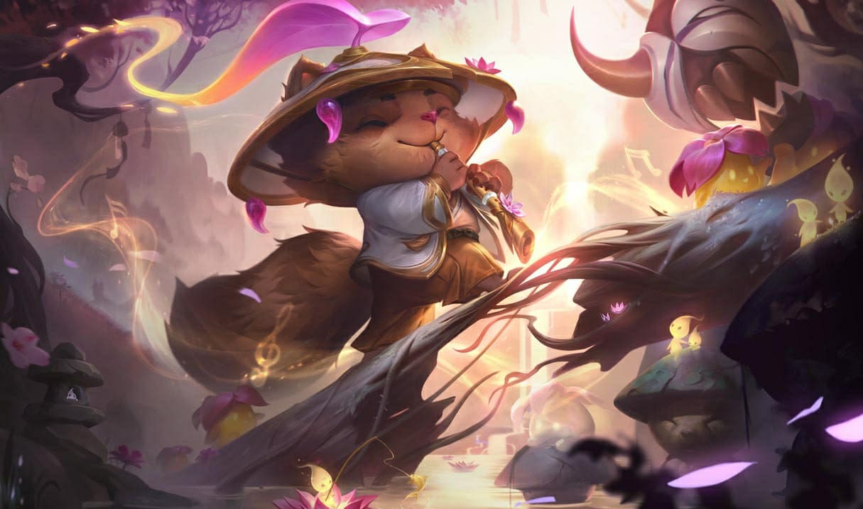 Teemo Florescer Espiritual Edição de Prestígio