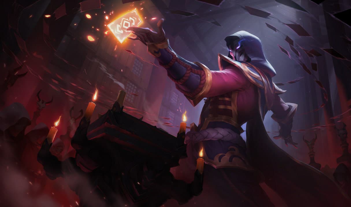 Twisted Fate Lua Sangrenta