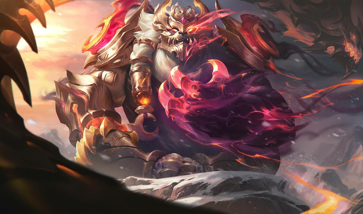 Volibear Dragão da Dualidade Edição de Prestígio