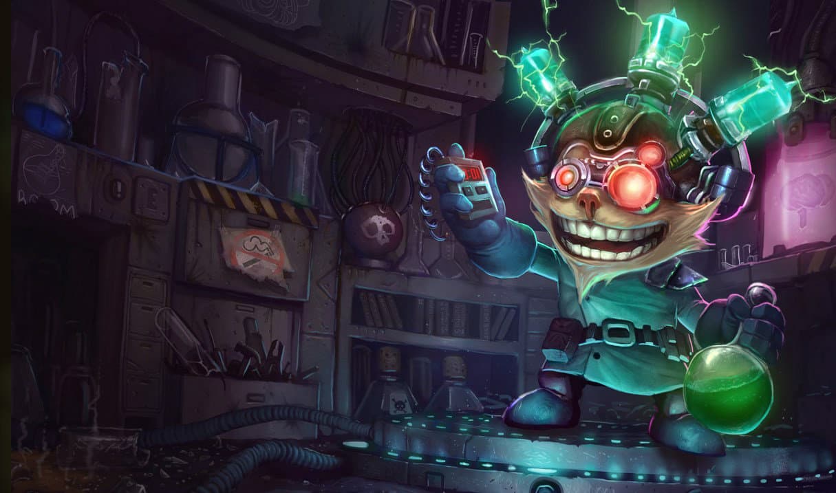 Ziggs Cientista Louco